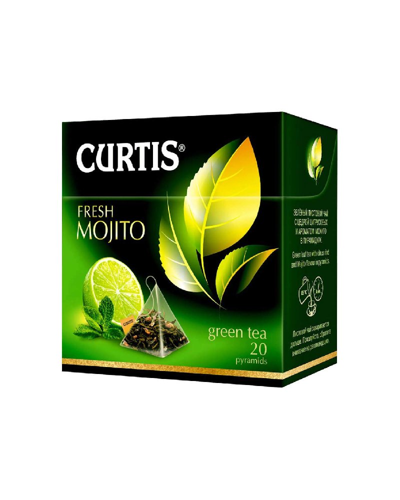 Green Tea Fresh Mojito – 3D – 20 Tea Bags